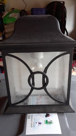 New outdoor light fixture