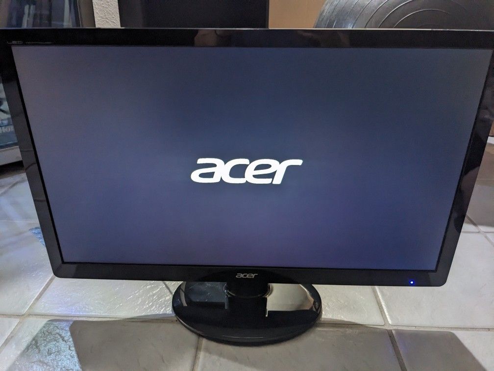 Acer Monitor With Power Cord