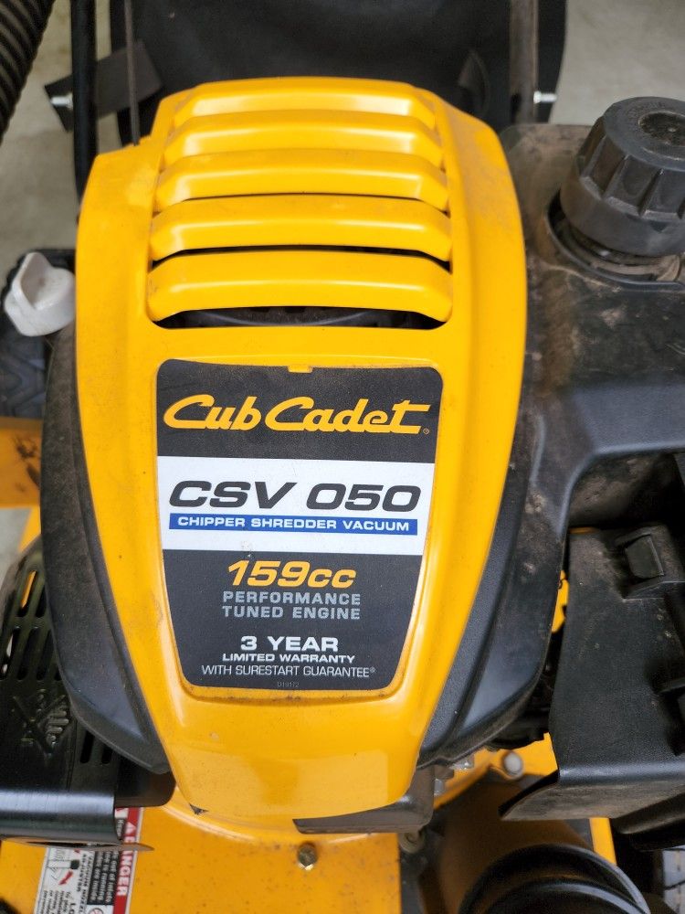 Cub Cadet Chipper Shredder Vacuum