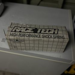 Race tech dirtbike high preformance shock spring