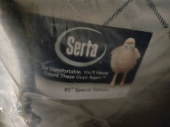 King size mattress serta.still in plastic