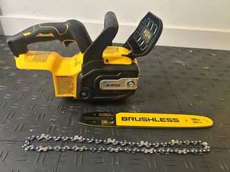 DEWALT 20-Volt MAX 12 in. Brushless Cordless Battery Powered Chainsaw (Tool Only)
