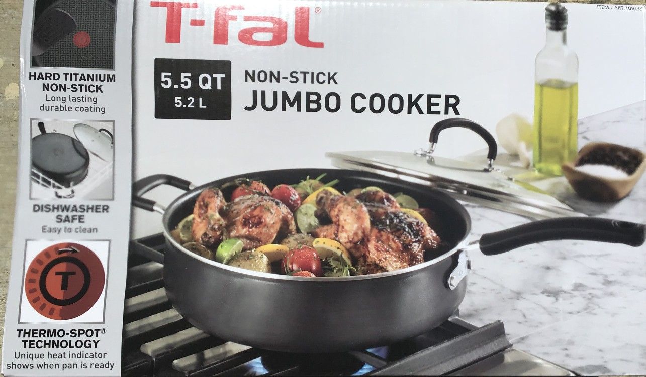 NEW 5.5 QUART JUMBO COOKER WITH LID