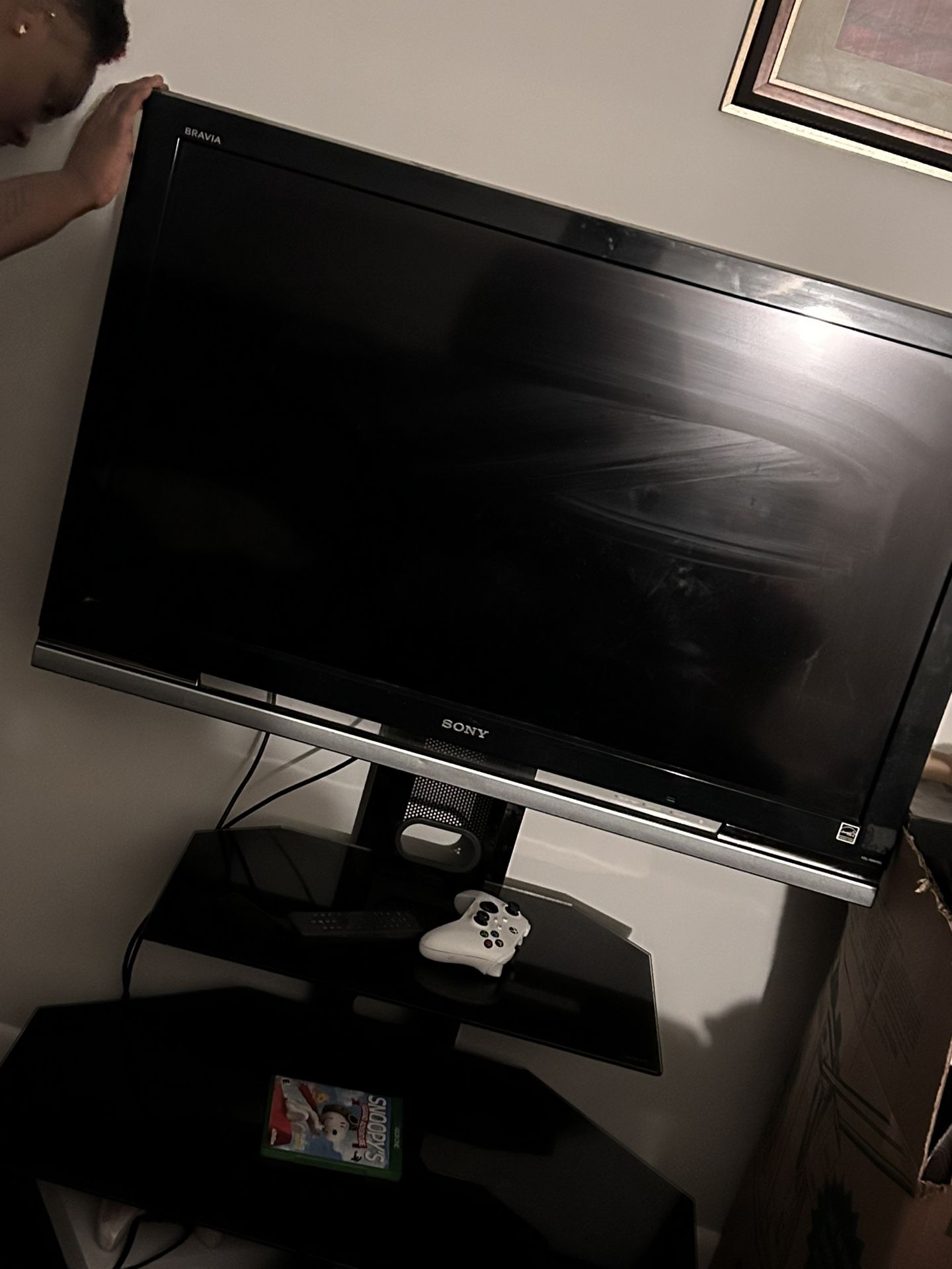 SONY TV WITH STAND