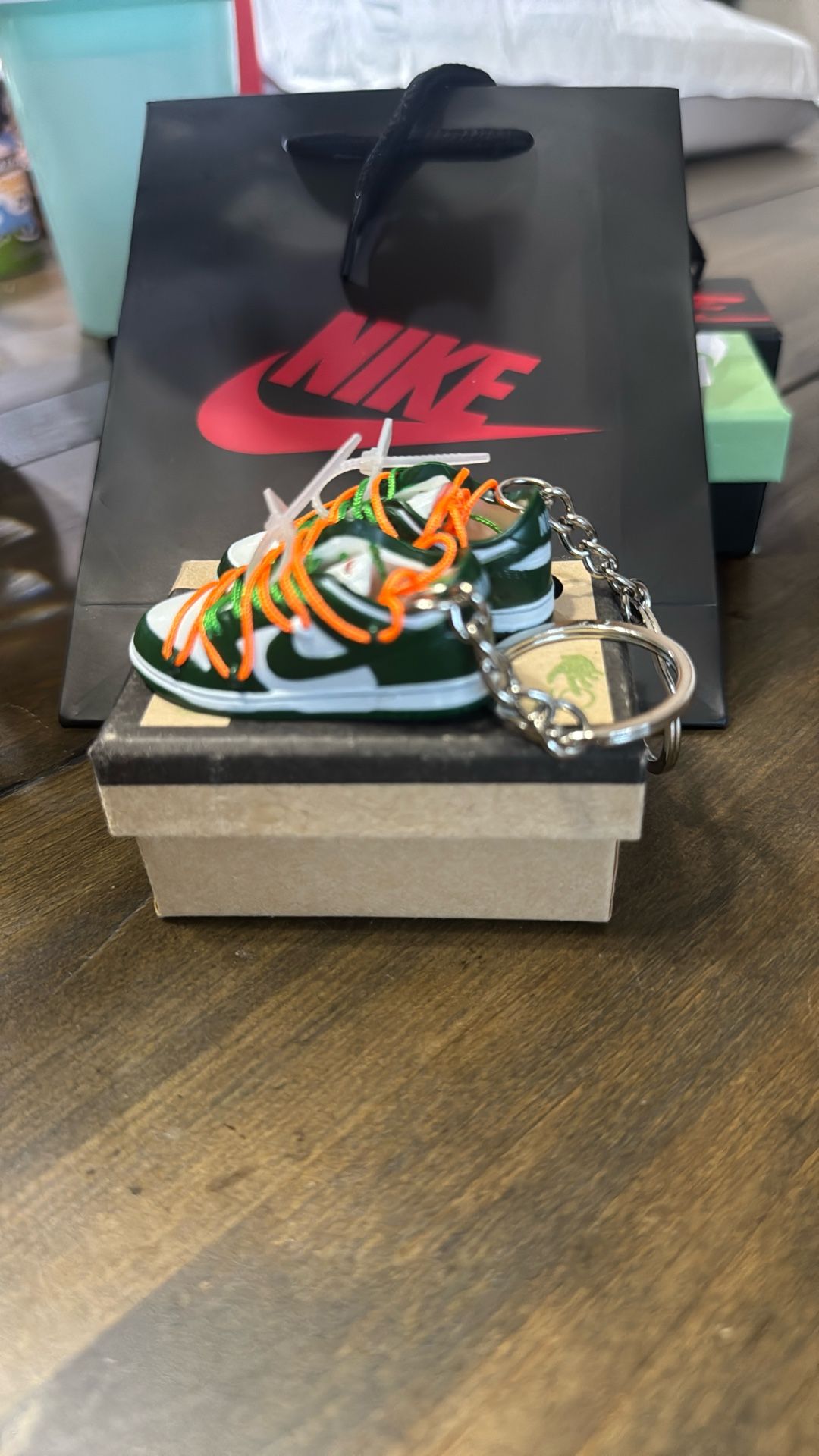 Off-white Dunks Keychains W/gift Bag 