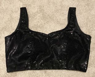 Sequin Black Blouse