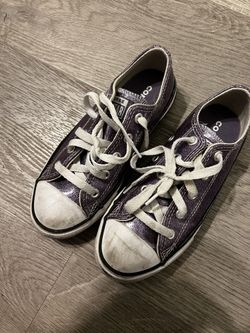 Girls Size 1 Converse