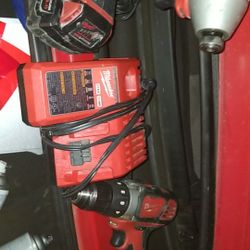 I Got 2  Sets Of  Impact And Drills, One Is Milwaukee  And The Other Is Makita They Both Like New I'm Asking $125 Each Set