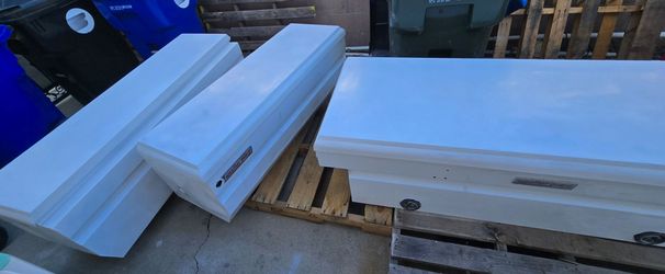 3 Weather Guard Steel Toolboxes with KEYS