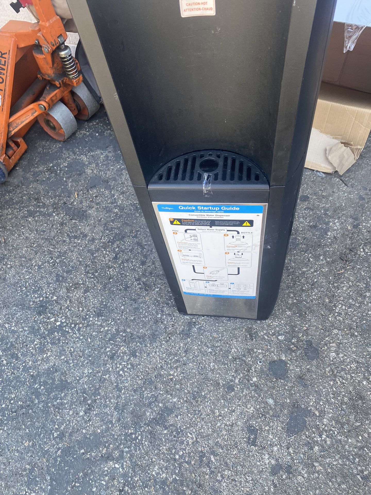 Culligan Water Dispenser Hot Cold Read All for Sale in Riverside, CA