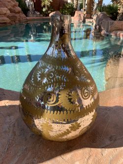 Big 18 x 12 chrome Vase