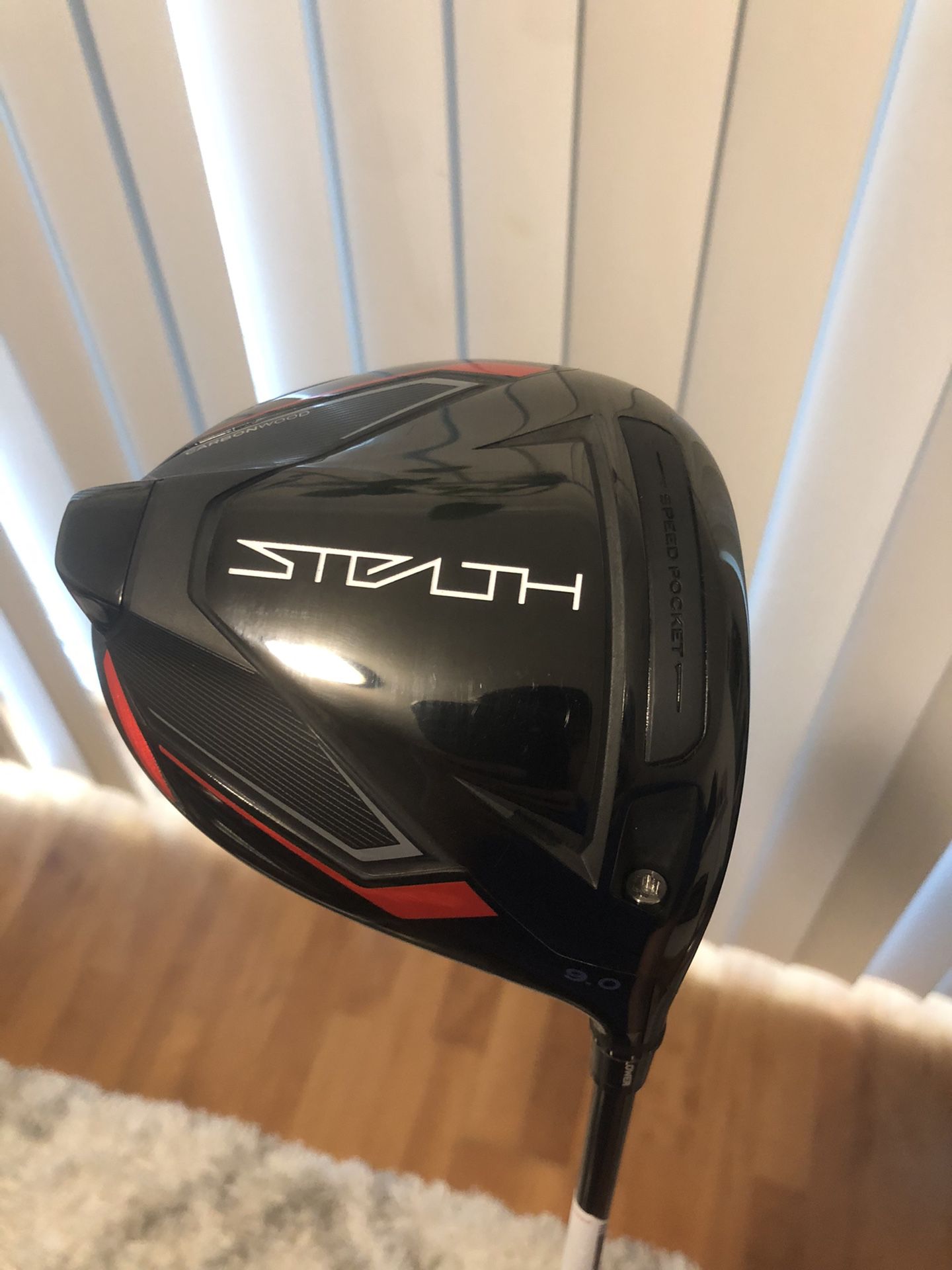 Taylormade Stealth Driver 9* Stiff -Hit Only 5 Times!!