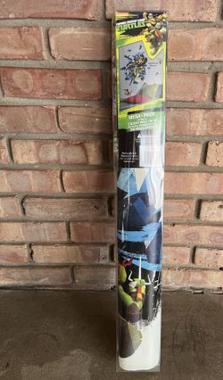 2015 VINTAGE TEENAGE NINJA TURTLES MEGA PACK 1 GIANT WALL DECAL 115PCS NEW