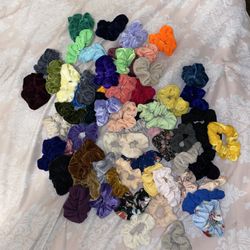 Scrunchies Set Of 60