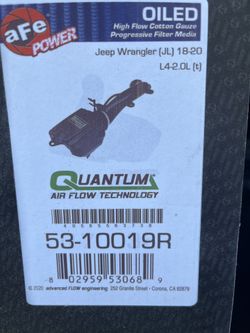 Jeep JL Air Intake