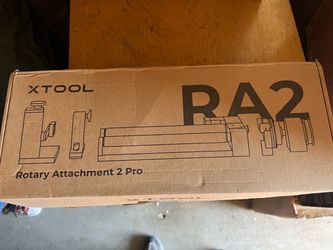 New, X Tool RA2 Rotary Attachment for Laser Engraving