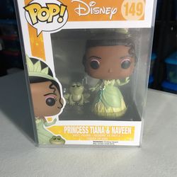 PRINCESS TIANA & NAVEEN Funko Pop - Disney Princess and the Frog 149 Vaulted