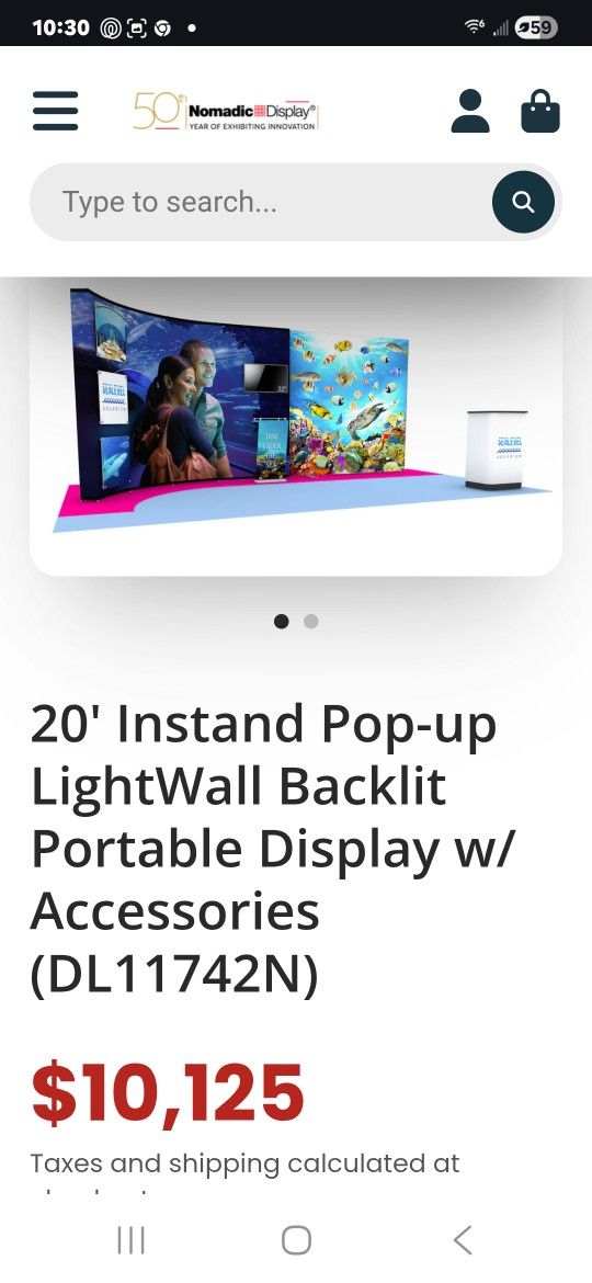 Nomadic Trade Show Diplays