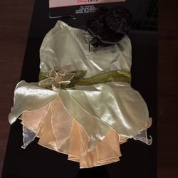 Costume Disney Pet Costume  Tails Tiana Princess & the Frog dog L