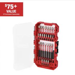 Milwaukee SHOCKWAVE Impact Duty Alloy Steel Screw Driver Bit Set (28-Piece
