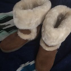 New Leather Suede Stone Company Boots Size 8 Only $40