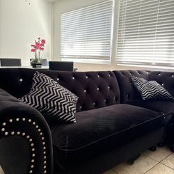Black Couches 