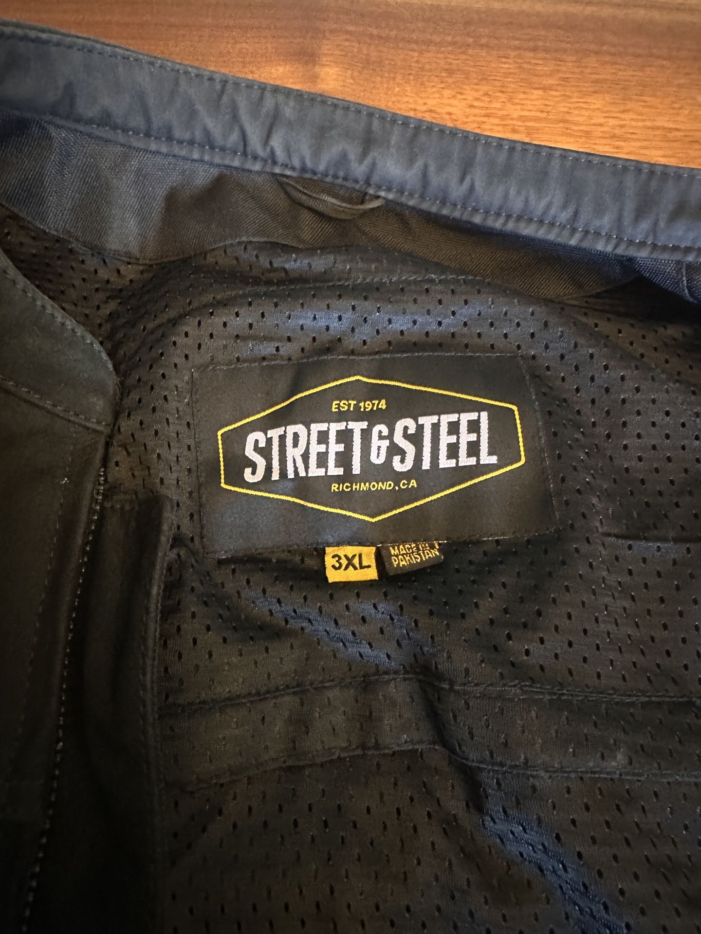 Street Steel Drifter Motorcycle Jacket – 3XL –