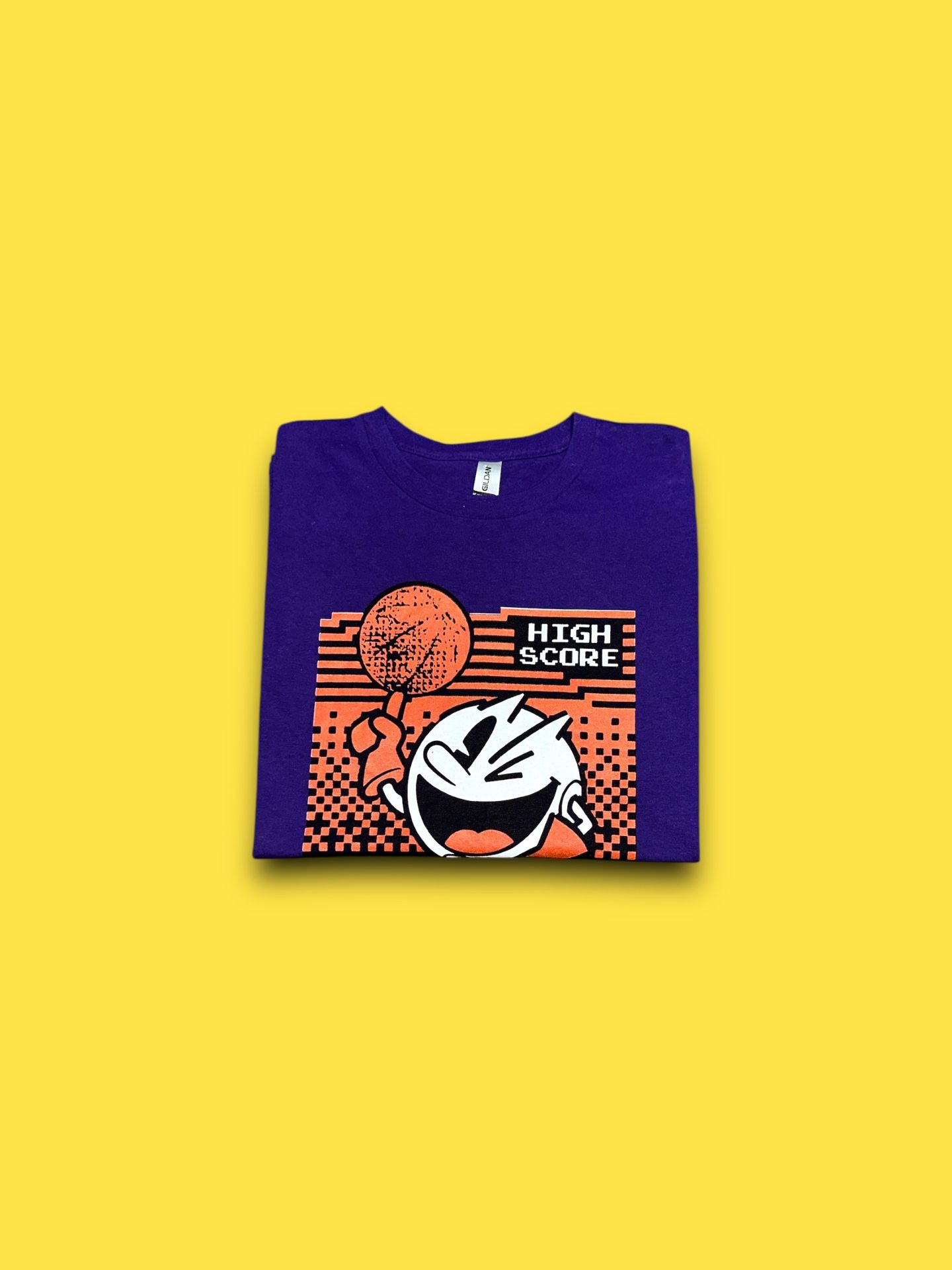 Phoenix Suns Pac-Man high score NBA t-shirt purple men’s large