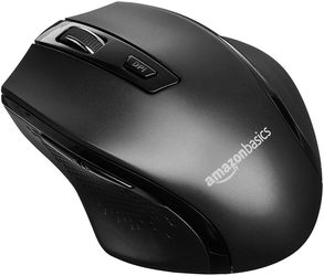 Amazon Basics Ergonomic Wireless Mouse (Pack of 20)