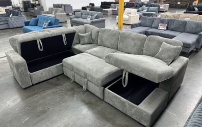 New X-Large sleeper sectional couch / free delivery