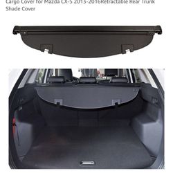 Cargo Cover for Mazda CX-5 2013-2016 Retractable Rear Trunk Shade Cover