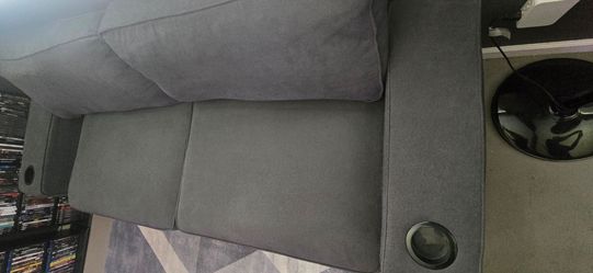 80" - 83" Gray sofa