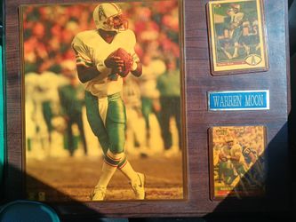 Warren Moon Plaque