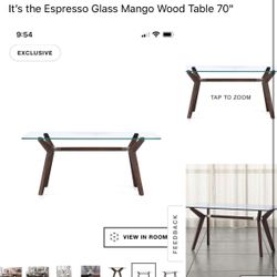 Crate and Barrel Desk 