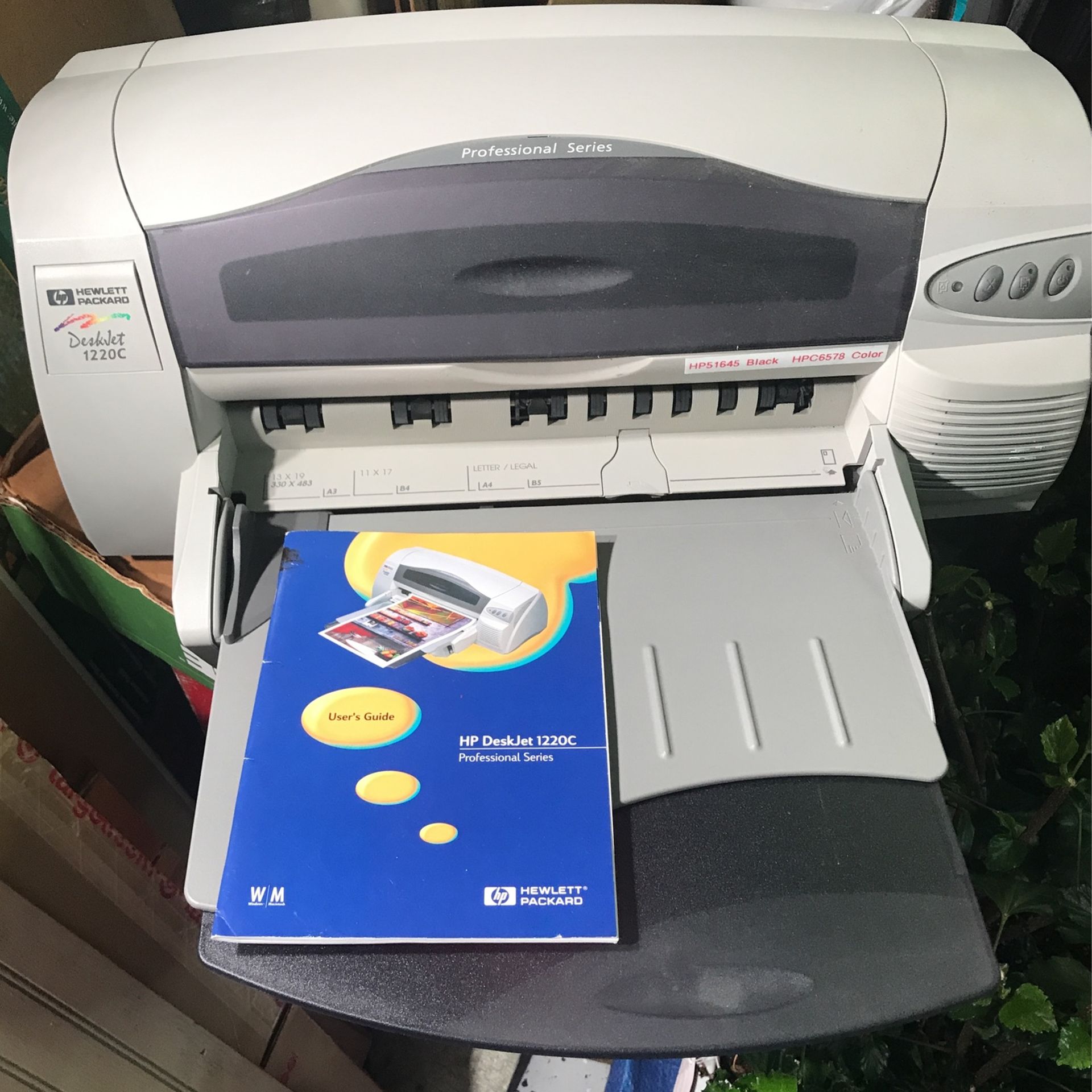 HP Deskjet 1220C Printer For Large Sized Papers