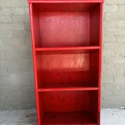 Little Red Bookshelf