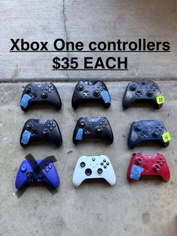 Xbox One controllers $35 EACH (FIRM) all tested  and cleaned