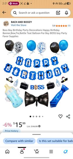 Boss baby decorations