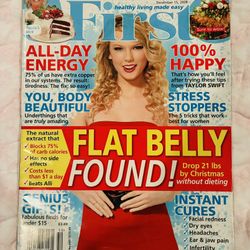 Taylor Swift On The Cover Of First Magazine 