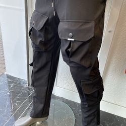 Men’s Black Jogger Pants sizes Small To XL 