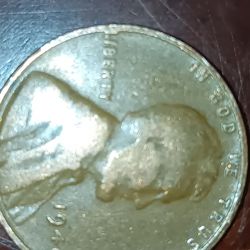 1940 Double Died Penny No Mint Nark