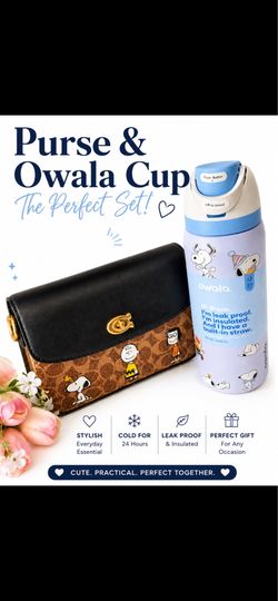 Set cup and purse