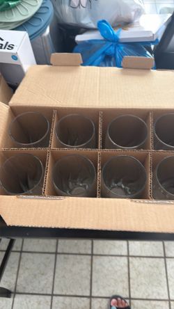 Beverage set glass