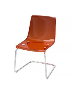 IKEA Tobias Chair in RED with Chrome