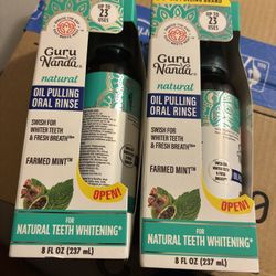 Guru Nanda Oil Pulling Oral Rinse (2 bottles)