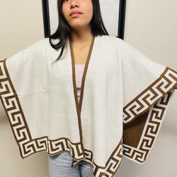 TIKRAY Women’s Shawl - Alpaca Wool Reversible