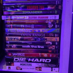 DVD Movies And Anime