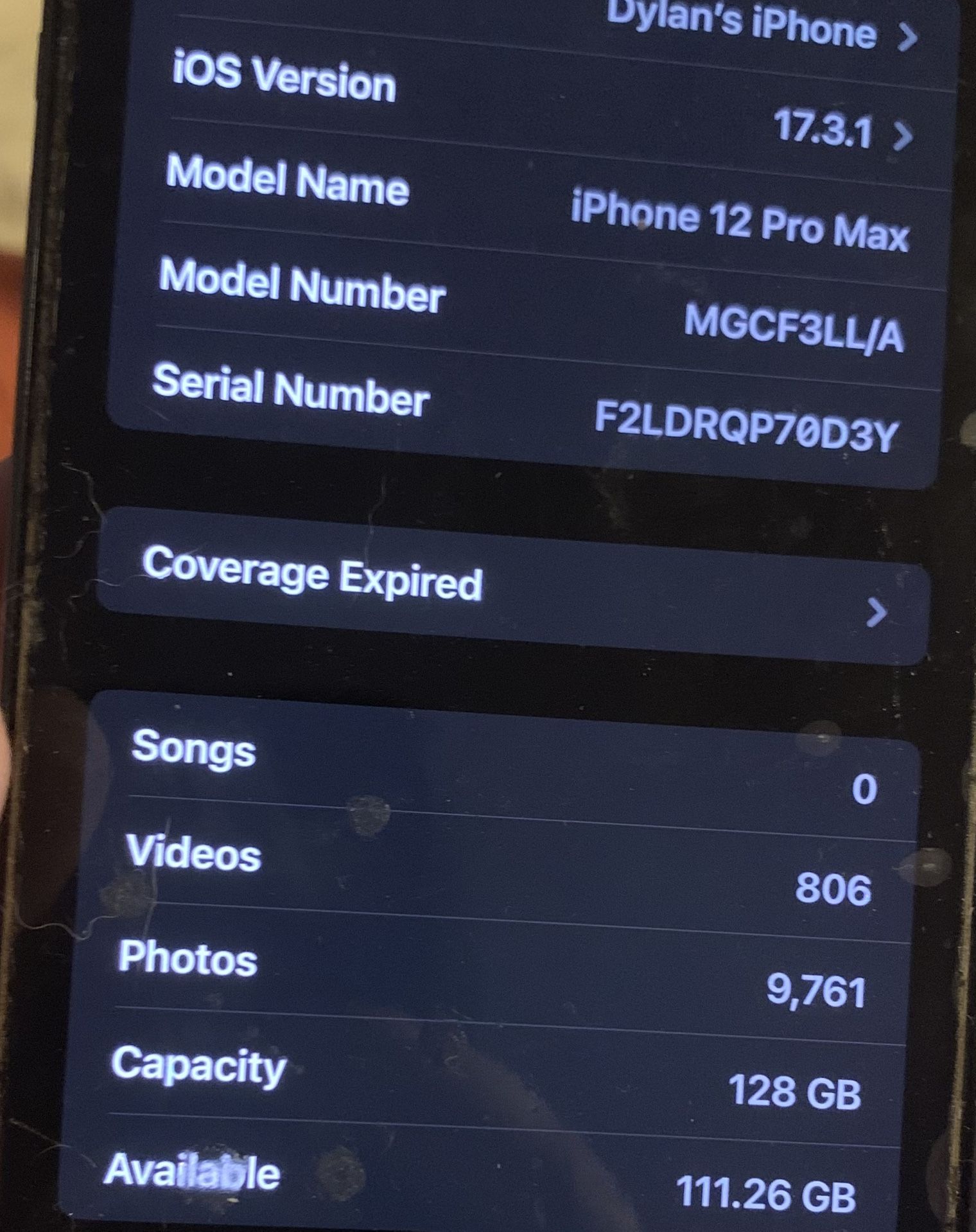 iPhone 12 Pro Max 