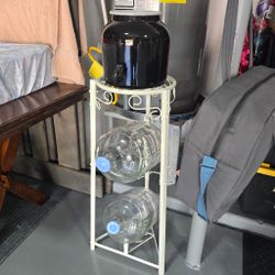Metal Water Jug Stand