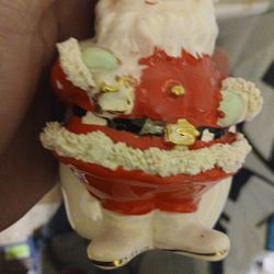 Santa Bank  And Mrs Claus Spegetti 